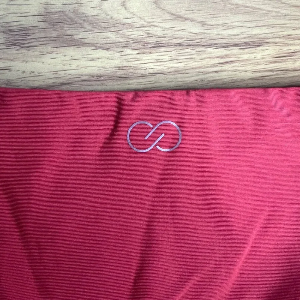 Calia Cut Out‎ Bikini Bottoms Womens Size M Rust Orange Low Medium Coverage